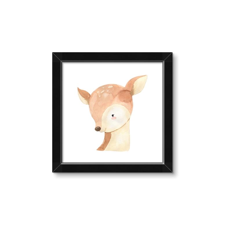 Picture of Deer Face _GroupedProduct_Square_Mini_ _GroupedProduct_Square_Framed_Matted_