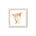 Picture of Deer Face _GroupedProduct_Square_Mini_ _GroupedProduct_Square_Framed_Matted_