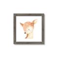 Picture of Deer Face _GroupedProduct_Square_Mini_ _GroupedProduct_Square_Framed_Matted_