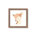 Picture of Deer Face _GroupedProduct_Square_Mini_ _GroupedProduct_Square_Framed_Matted_