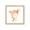 Picture of Deer Face _GroupedProduct_Square_Mini_ _GroupedProduct_Square_Framed_Matted_