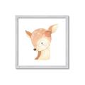 Picture of Deer Face _GroupedProduct_Square_Mini_ _GroupedProduct_Square_Framed_Matted_