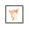 Picture of Deer Face _GroupedProduct_Square_Mini_ _GroupedProduct_Square_Framed_Matted_