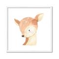 Picture of Deer Face _GroupedProduct_Square_Mini_ _GroupedProduct_Square_Framed_Matted_