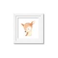 Picture of Deer Face _GroupedProduct_Square_Mini_ _GroupedProduct_Square_Framed_Matted_