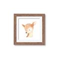 Picture of Deer Face _GroupedProduct_Square_Mini_ _GroupedProduct_Square_Framed_Matted_