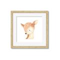 Picture of Deer Face _GroupedProduct_Square_Mini_ _GroupedProduct_Square_Framed_Matted_