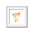 Picture of Deer Face _GroupedProduct_Square_Mini_ _GroupedProduct_Square_Framed_Matted_