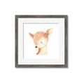 Picture of Deer Face _GroupedProduct_Square_Mini_ _GroupedProduct_Square_Framed_Matted_
