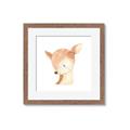 Picture of Deer Face _GroupedProduct_Square_Mini_ _GroupedProduct_Square_Framed_Matted_