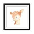 Picture of Deer Face _GroupedProduct_Square_Mini_ _GroupedProduct_Square_Framed_Matted_