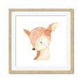 Picture of Deer Face _GroupedProduct_Square_Mini_ _GroupedProduct_Square_Framed_Matted_