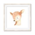 Picture of Deer Face _GroupedProduct_Square_Mini_ _GroupedProduct_Square_Framed_Matted_