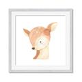 Picture of Deer Face _GroupedProduct_Square_Mini_ _GroupedProduct_Square_Framed_Matted_