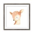 Picture of Deer Face _GroupedProduct_Square_Mini_ _GroupedProduct_Square_Framed_Matted_