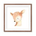Picture of Deer Face _GroupedProduct_Square_Mini_ _GroupedProduct_Square_Framed_Matted_