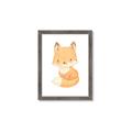 Picture of Woodland animals fox, _GroupedProduct_Rectangle_Portrait_Mini_ _GroupedProduct_Rectangle_Portrait_Framed_Matted_