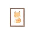 Picture of Woodland animals fox, _GroupedProduct_Rectangle_Portrait_Mini_ _GroupedProduct_Rectangle_Portrait_Framed_Matted_