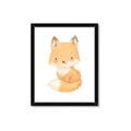 Picture of Woodland animals fox, _GroupedProduct_Rectangle_Portrait_Mini_ _GroupedProduct_Rectangle_Portrait_Framed_Matted_