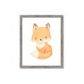Picture of Woodland animals fox, _GroupedProduct_Rectangle_Portrait_Mini_ _GroupedProduct_Rectangle_Portrait_Framed_Matted_