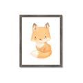 Picture of Woodland animals fox, _GroupedProduct_Rectangle_Portrait_Mini_ _GroupedProduct_Rectangle_Portrait_Framed_Matted_