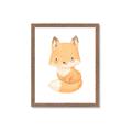 Picture of Woodland animals fox, _GroupedProduct_Rectangle_Portrait_Mini_ _GroupedProduct_Rectangle_Portrait_Framed_Matted_