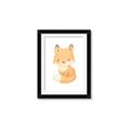 Picture of Woodland animals fox, _GroupedProduct_Rectangle_Portrait_Mini_ _GroupedProduct_Rectangle_Portrait_Framed_Matted_