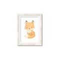 Picture of Woodland animals fox, _GroupedProduct_Rectangle_Portrait_Mini_ _GroupedProduct_Rectangle_Portrait_Framed_Matted_