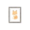 Picture of Woodland animals fox, _GroupedProduct_Rectangle_Portrait_Mini_ _GroupedProduct_Rectangle_Portrait_Framed_Matted_