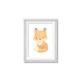 Picture of Woodland animals fox, _GroupedProduct_Rectangle_Portrait_Mini_ _GroupedProduct_Rectangle_Portrait_Framed_Matted_