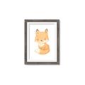 Picture of Woodland animals fox, _GroupedProduct_Rectangle_Portrait_Mini_ _GroupedProduct_Rectangle_Portrait_Framed_Matted_