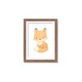 Picture of Woodland animals fox, _GroupedProduct_Rectangle_Portrait_Mini_ _GroupedProduct_Rectangle_Portrait_Framed_Matted_