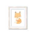 Picture of Woodland animals fox, _GroupedProduct_Rectangle_Portrait_Mini_ _GroupedProduct_Rectangle_Portrait_Framed_Matted_