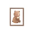 Picture of Woodland animals Bear _GroupedProduct_Rectangle_Portrait_Mini_ _GroupedProduct_Rectangle_Portrait_Framed_Matted_