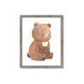 Picture of Woodland animals Bear _GroupedProduct_Rectangle_Portrait_Mini_ _GroupedProduct_Rectangle_Portrait_Framed_Matted_