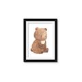 Picture of Woodland animals Bear _GroupedProduct_Rectangle_Portrait_Mini_ _GroupedProduct_Rectangle_Portrait_Framed_Matted_