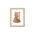Picture of Woodland animals Bear _GroupedProduct_Rectangle_Portrait_Mini_ _GroupedProduct_Rectangle_Portrait_Framed_Matted_