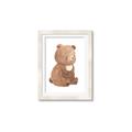Picture of Woodland animals Bear _GroupedProduct_Rectangle_Portrait_Mini_ _GroupedProduct_Rectangle_Portrait_Framed_Matted_
