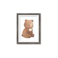 Picture of Woodland animals Bear _GroupedProduct_Rectangle_Portrait_Mini_ _GroupedProduct_Rectangle_Portrait_Framed_Matted_