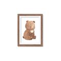 Picture of Woodland animals Bear _GroupedProduct_Rectangle_Portrait_Mini_ _GroupedProduct_Rectangle_Portrait_Framed_Matted_