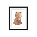 Picture of Woodland animals Bear _GroupedProduct_Rectangle_Portrait_Mini_ _GroupedProduct_Rectangle_Portrait_Framed_Matted_