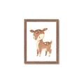 Picture of Woodland animals Deer _GroupedProduct_Rectangle_Portrait_Mini_ _GroupedProduct_Rectangle_Portrait_Framed_Matted_