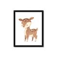 Picture of Woodland animals Deer _GroupedProduct_Rectangle_Portrait_Mini_ _GroupedProduct_Rectangle_Portrait_Framed_Matted_