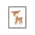 Picture of Woodland animals Deer _GroupedProduct_Rectangle_Portrait_Mini_ _GroupedProduct_Rectangle_Portrait_Framed_Matted_