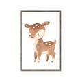Picture of Woodland animals Deer _GroupedProduct_Rectangle_Portrait_Mini_ _GroupedProduct_Rectangle_Portrait_Framed_Matted_