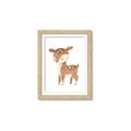 Picture of Woodland animals Deer _GroupedProduct_Rectangle_Portrait_Mini_ _GroupedProduct_Rectangle_Portrait_Framed_Matted_