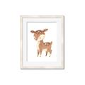 Picture of Woodland animals Deer _GroupedProduct_Rectangle_Portrait_Mini_ _GroupedProduct_Rectangle_Portrait_Framed_Matted_