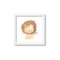 Picture of Lovely Lion _GroupedProduct_Square_Mini_ _GroupedProduct_Square_Framed_Matted_