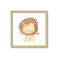 Picture of Lovely Lion _GroupedProduct_Square_Mini_ _GroupedProduct_Square_Framed_Matted_