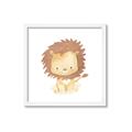 Picture of Lovely Lion _GroupedProduct_Square_Mini_ _GroupedProduct_Square_Framed_Matted_